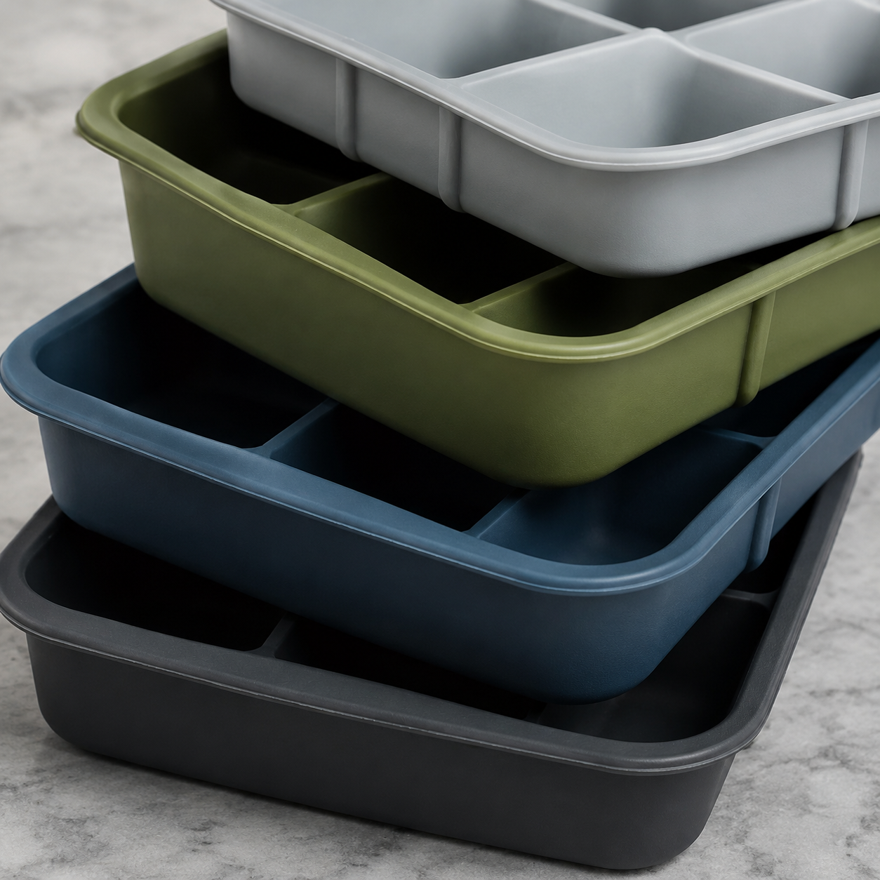 Ice Cube Trays Silicone (4) insulation and build detail