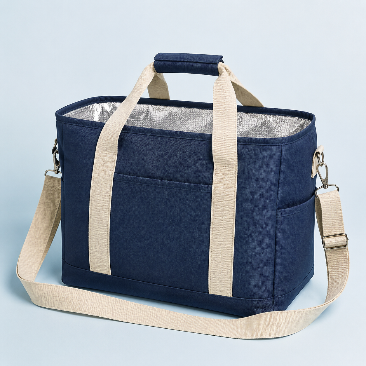 Insulated Tote with Strap — Soft Bags & Totes