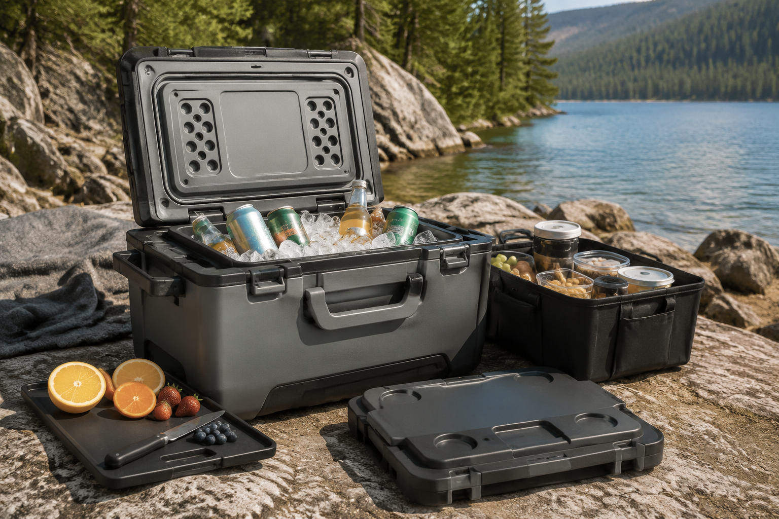 Stay-Cold Master Kit in an outdoor setting